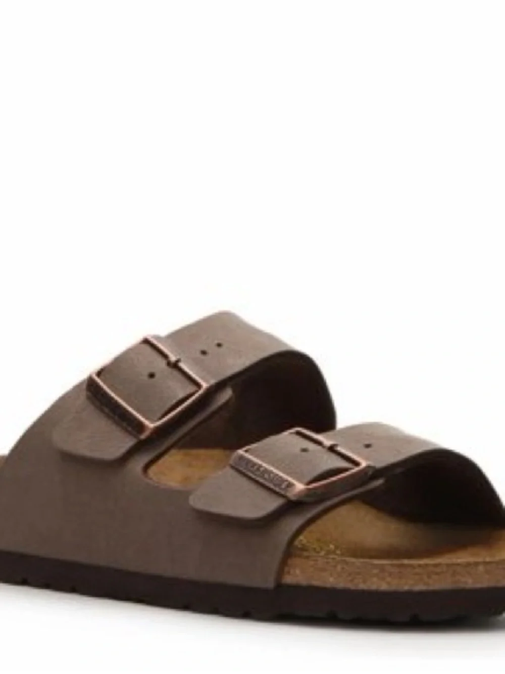 Birkenstock Arizona Slide Mocha Sandals - See photos